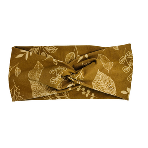 Twist Headband - Brown Stems