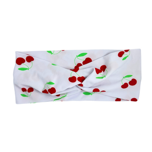 Twist Headband - Cherries