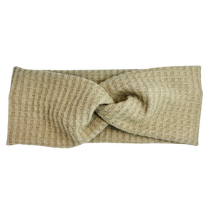 Twist Headband - Sweater Soft White Mocha