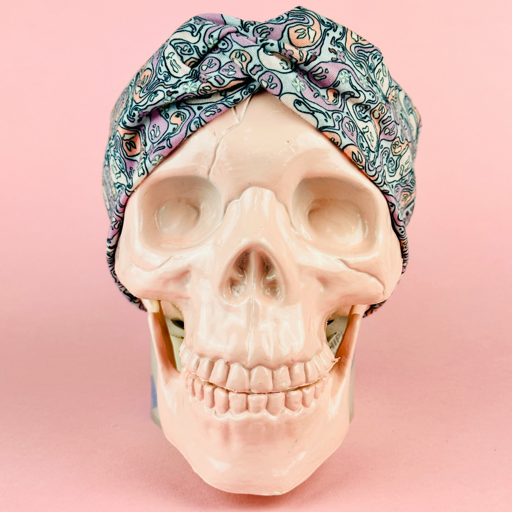 Twist Headband - Ghoulish Ghosts