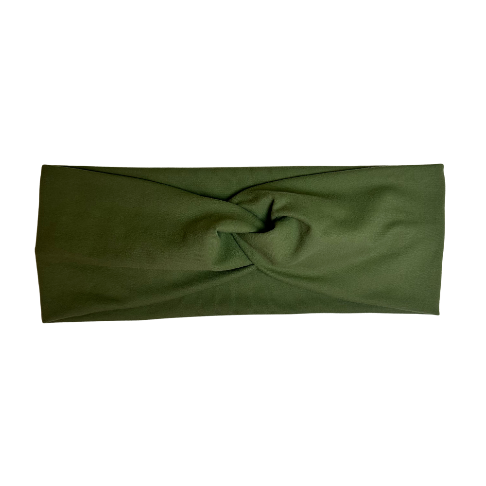 Twist Headband - Moss Green