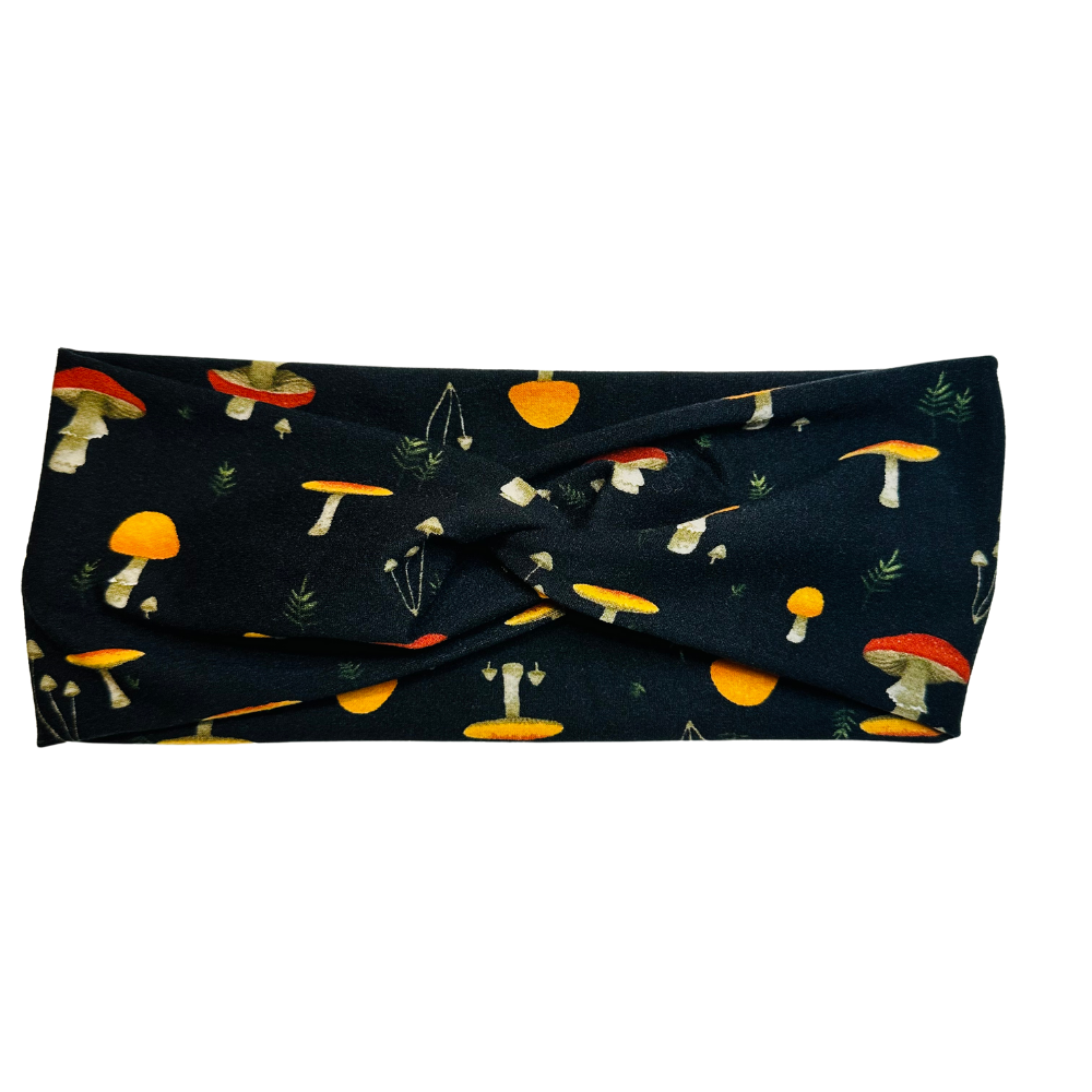 Twist Headband - Mushrooms