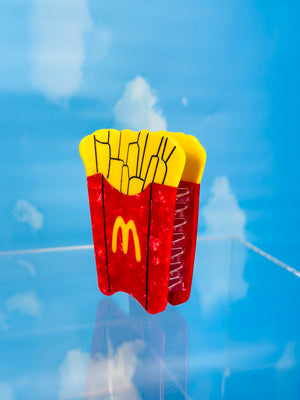 Hair Clip Combo #1 - Hamburger & Fries 🍔🍟