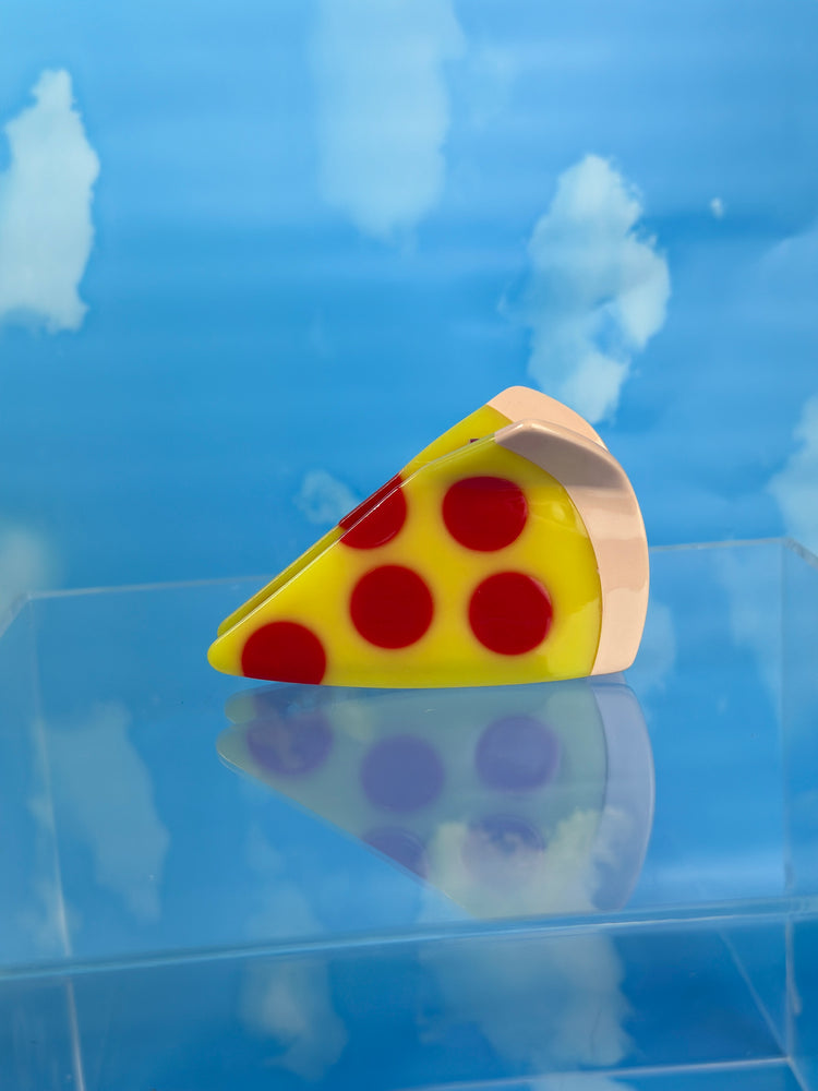 Hair Clip - Pizza