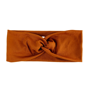 Twist Headband - Pumpkin Rib