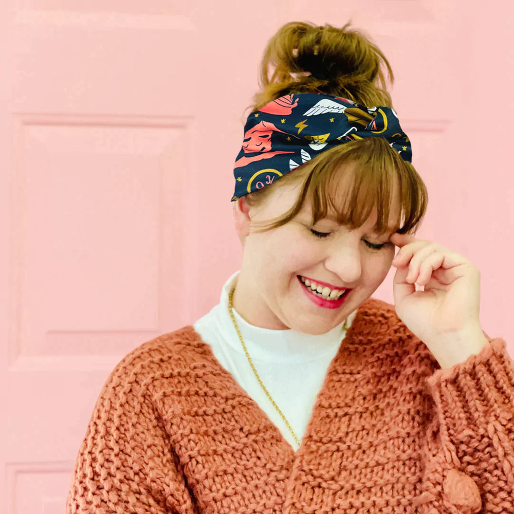 Twist Headband - Mauve