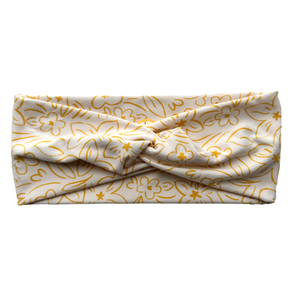 
            
                Load image into Gallery viewer, Twist Headband - Cream Floral
            
        