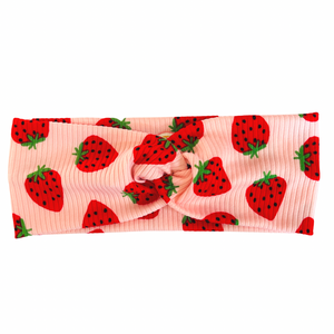 Twist Headband - Strawberry