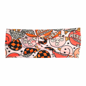 Twist Headband - Disco Ball Christmas