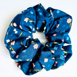 Scrunchie - Blue Floral