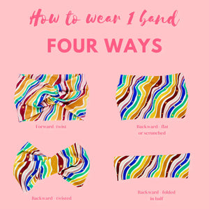 Twist Headband - Love is Love
