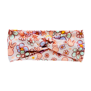 Twist Headband - Floral Peeps